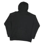 ADIDAS Womens Black Hoodie L Cotton Blend Pullover Logo Casual