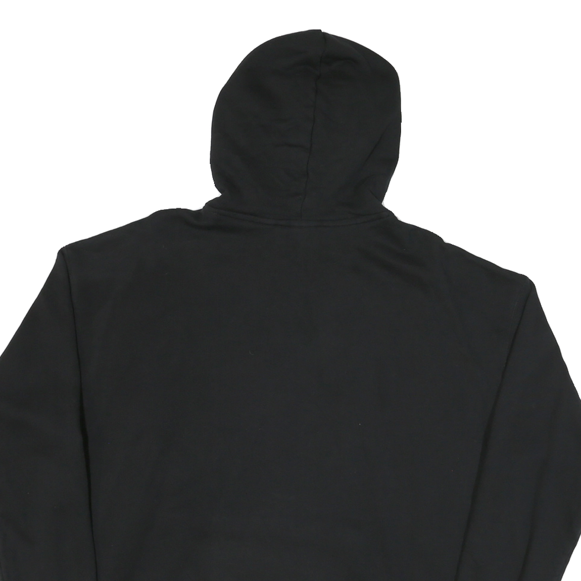 ADIDAS Womens Black Hoodie L Cotton Blend Pullover Logo Casual