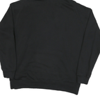 ADIDAS Womens Black Hoodie L Cotton Blend Pullover Logo Casual