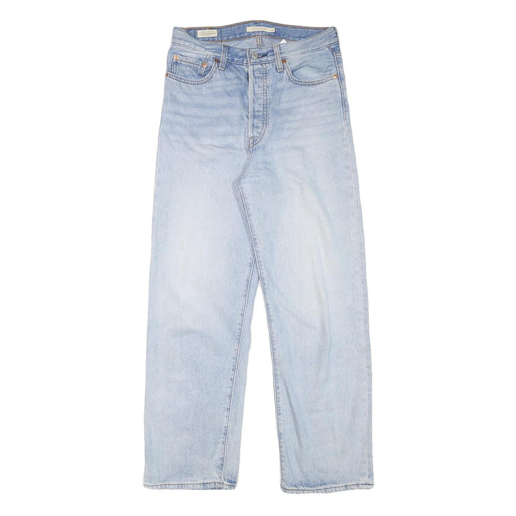 LEVI'S Womens Regular Fit Straight Denim Light W28 L28 Classic Cotton Blend