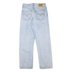 LEVI'S Womens Regular Fit Straight Denim Light W28 L28 Classic Cotton Blend