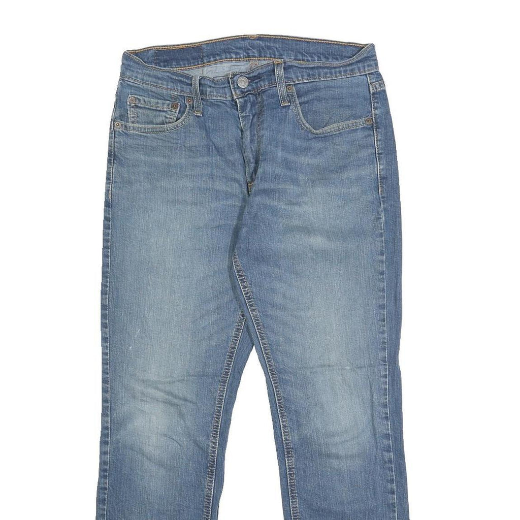 LEVI'S 541 Mens Slim Jeans Blue Denim W32 L27 Zip Cotton Blend