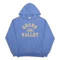 LEVI'S Mens Blue Grass Valley Pullover Hoodie M Cotton Blend Casual