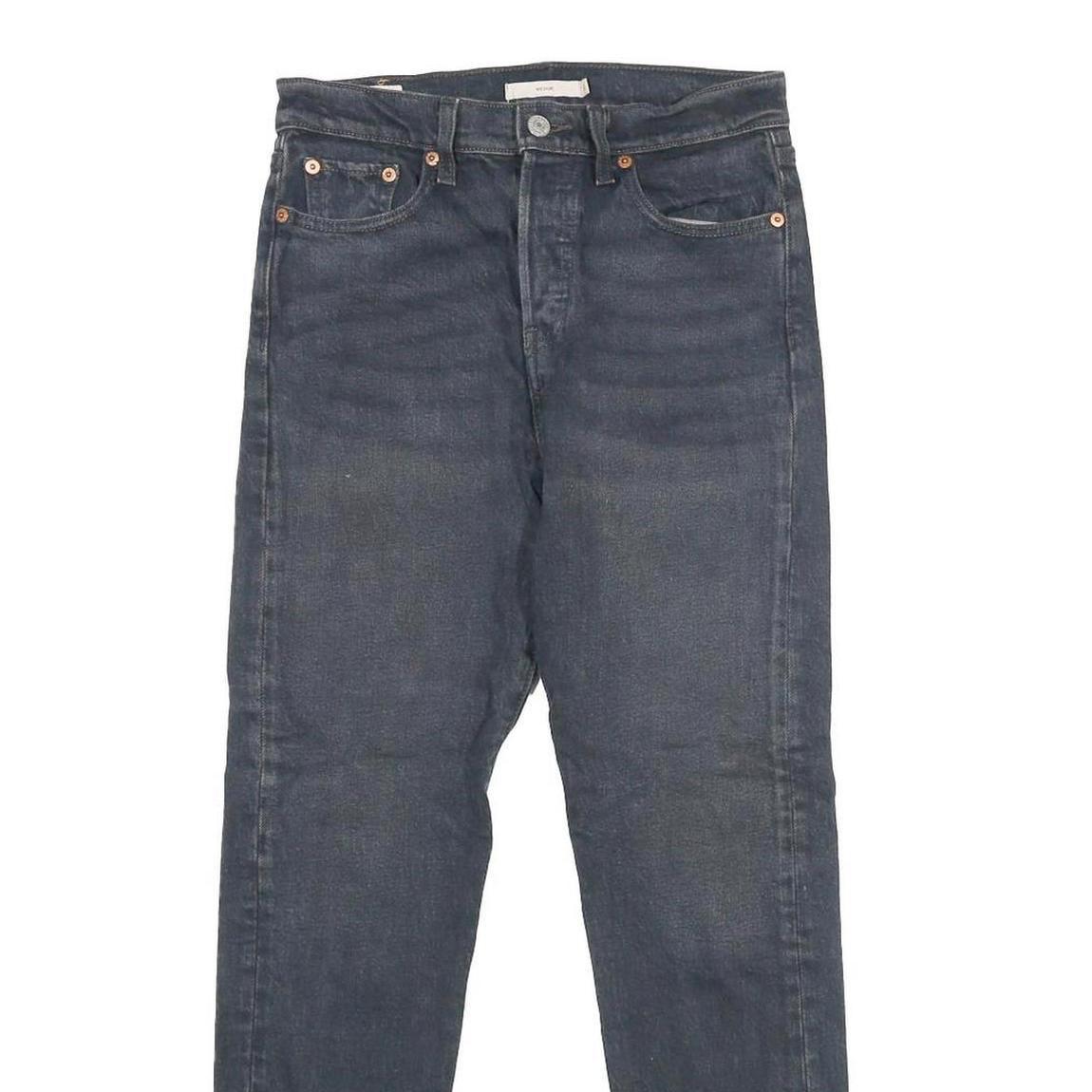 LEVI'S Wedgie Big E Womens Jeans Blue Slim Skinny Denim W26 L28 Classic Cotton