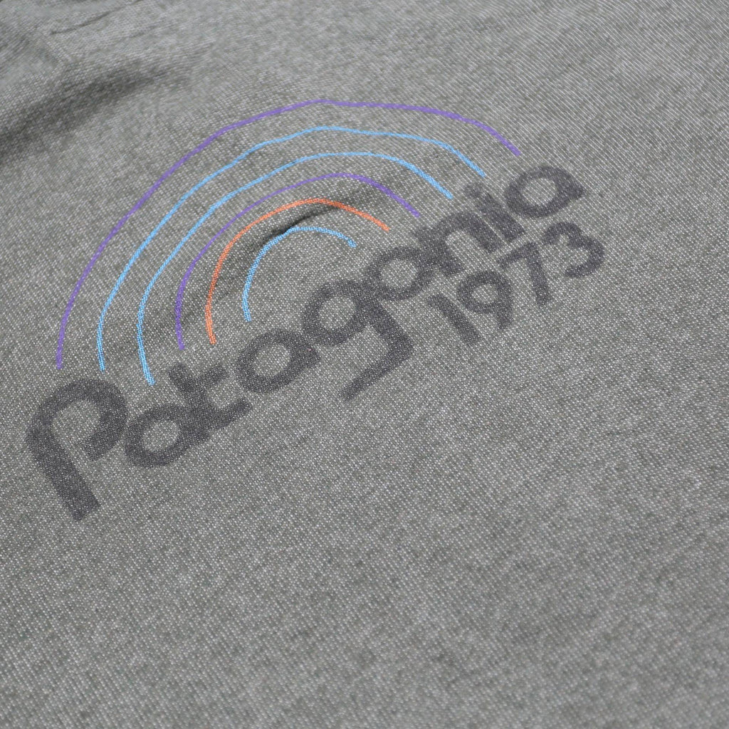 PATAGONIA Womens Grey Zip Front Hoodie M Cotton Blend Casual Sweatshirt