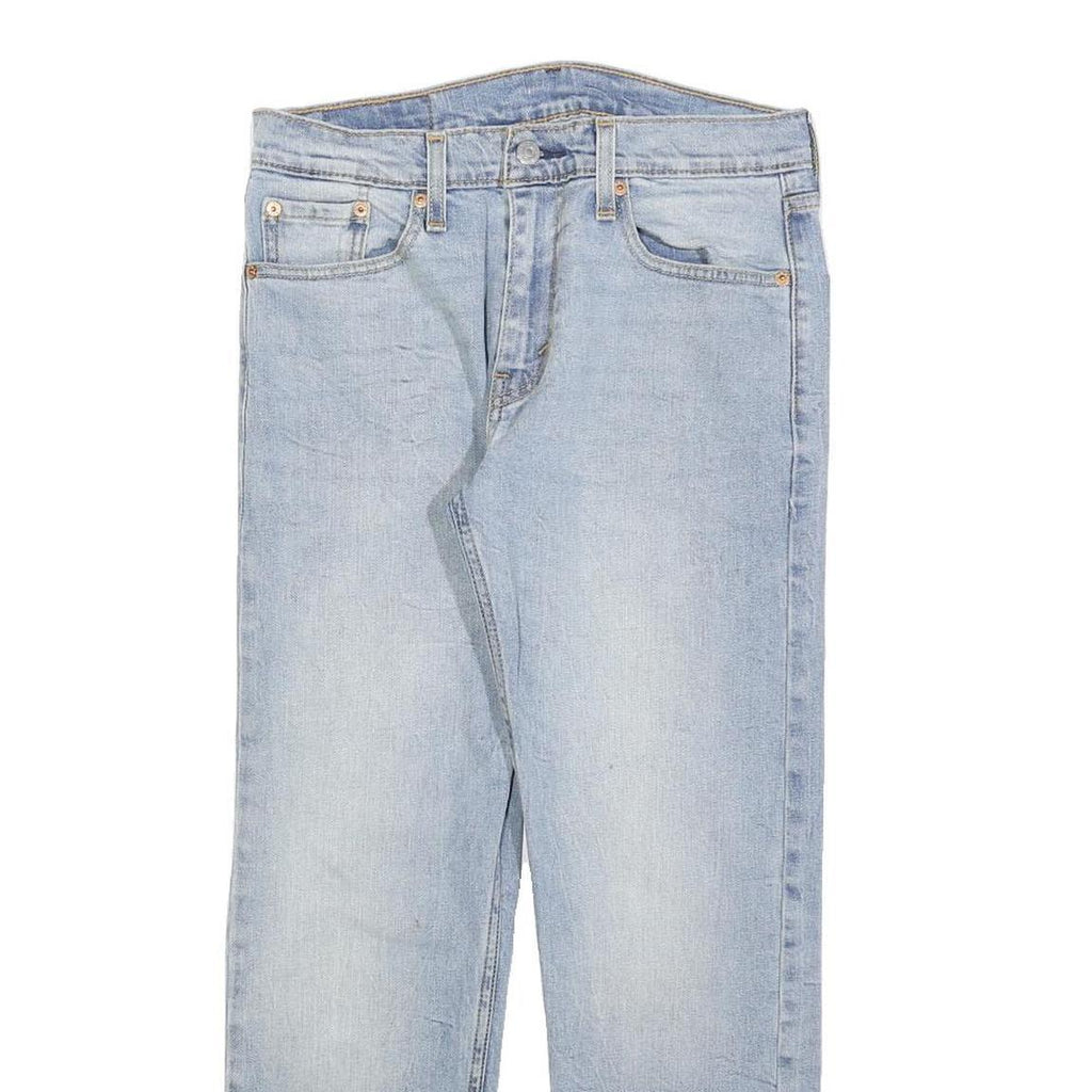 LEVI'S 502 Mens Jeans Blue Slim Straight Denim Light W29 L26 Classic Fit