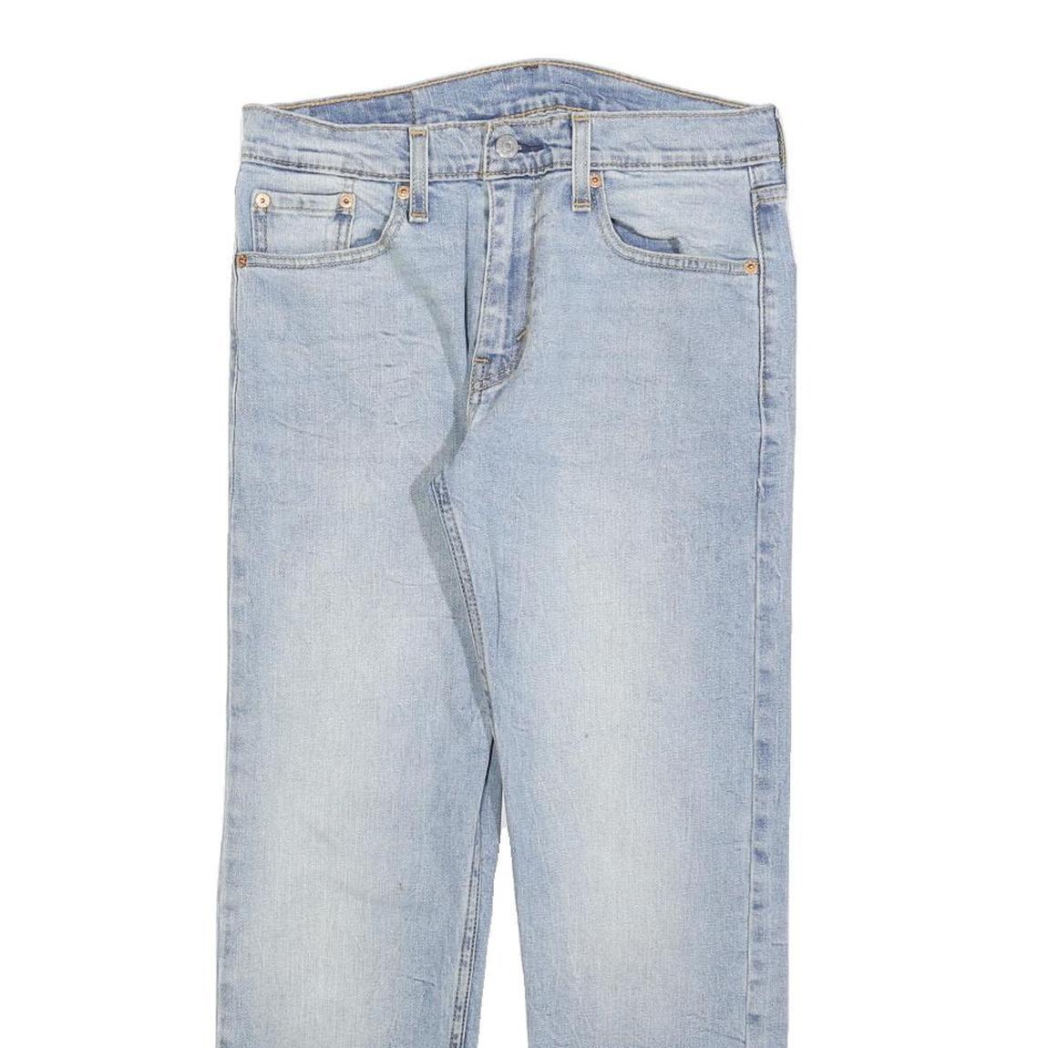 LEVI'S 502 Mens Jeans Blue Slim Straight Denim Light W29 L26 Classic Fit