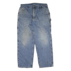 CARHARTT Mens Jeans Blue Regular Straight Denim Medium W36 L30 Workwear