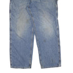 CARHARTT Mens Jeans Blue Regular Straight Denim Medium W36 L30 Workwear