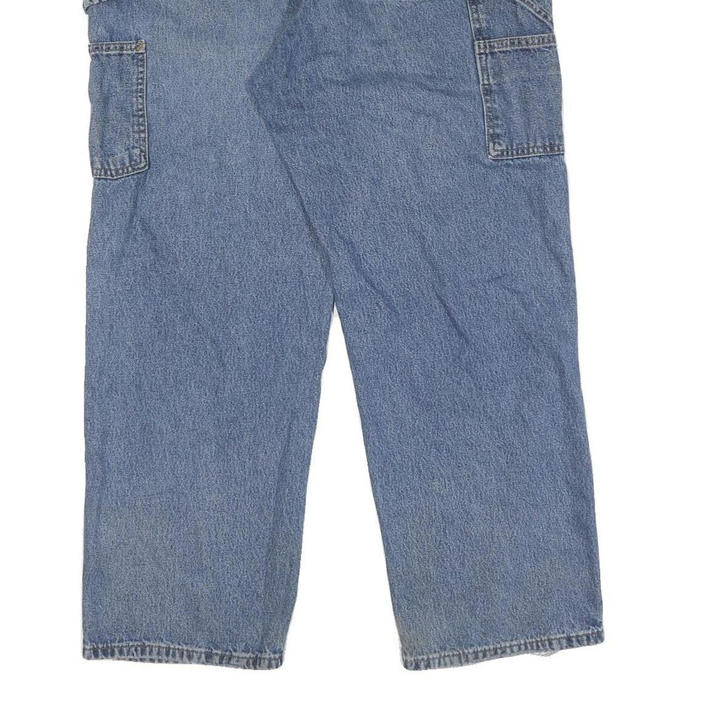 CARHARTT Mens Jeans Blue Regular Straight Denim Medium W36 L30 Workwear