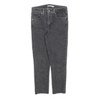 LEVI'S 721 Womens Jeans Black Slim Skinny Denim W26 L22 Zip Cotton Blend
