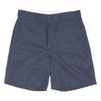 DICKIES Mens Shorts Blue Casual Classic M W32 Durable Polyester Blend