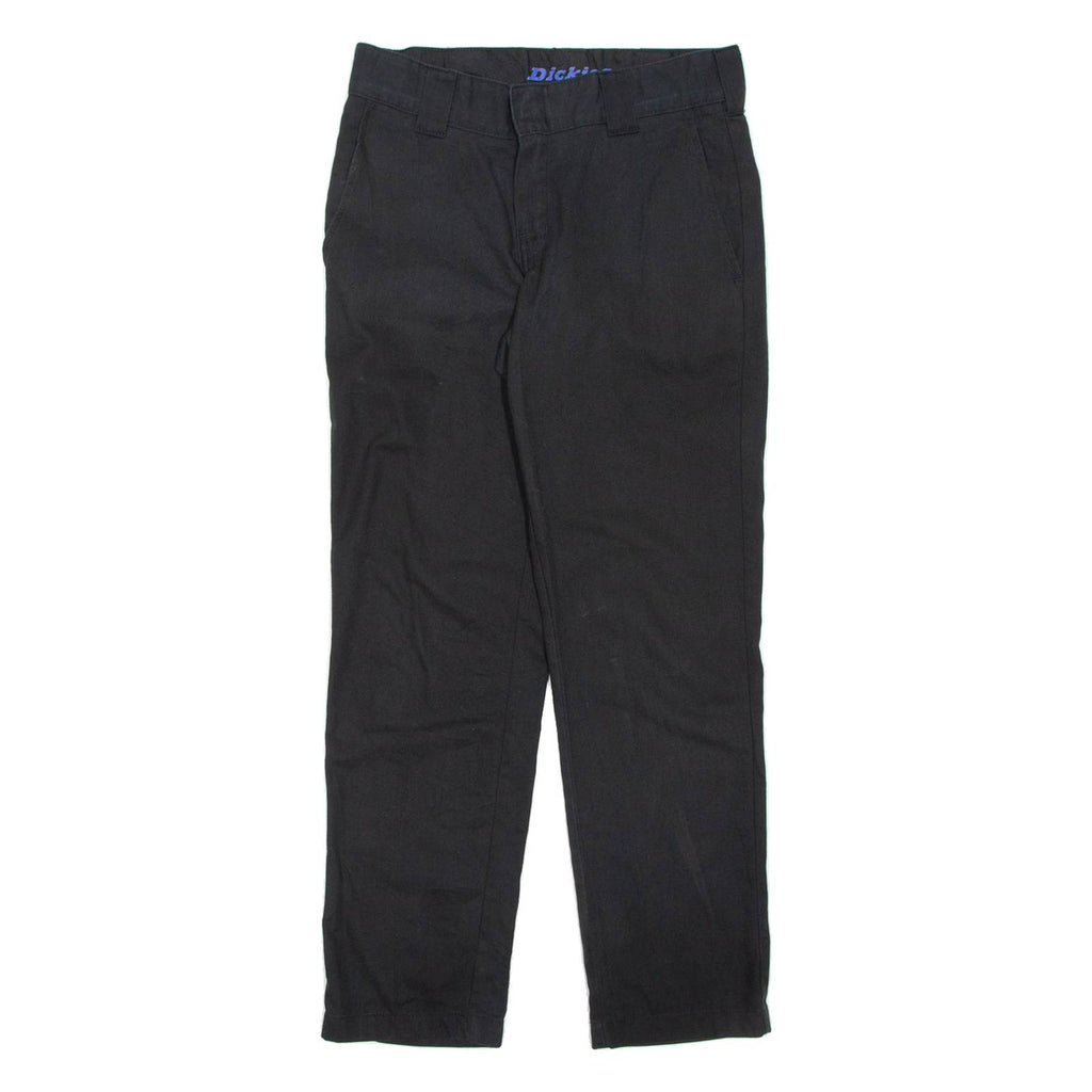 DICKIES Chino Mens Trousers Black Regular Straight W30 L30
