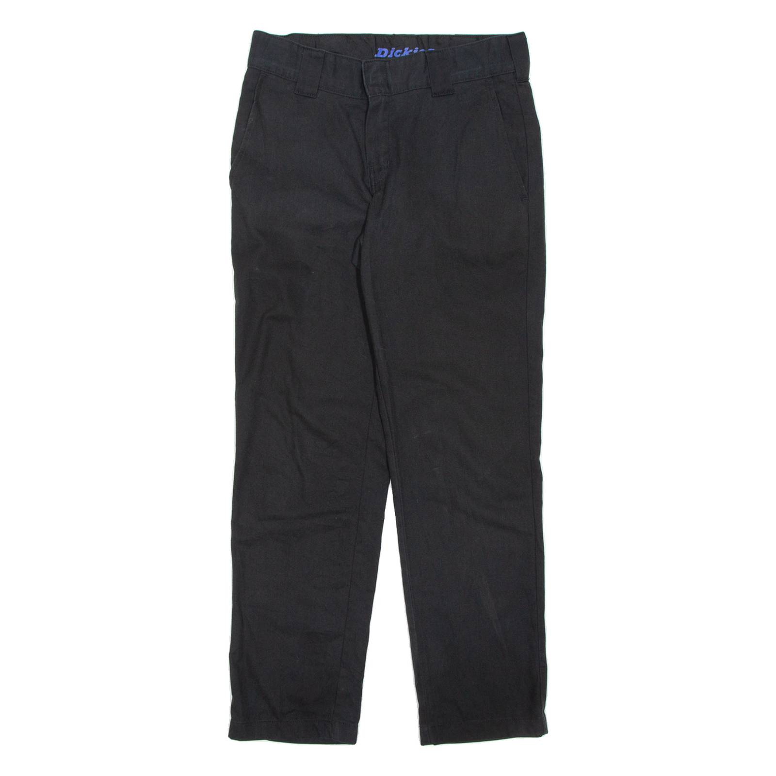 DICKIES Chino Mens Trousers Black Regular Straight W30 L30