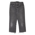 LEVI'S 516 Jeans Mens Grey Regular Straight Stone Wash W30 L25