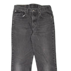 LEVI'S 516 Jeans Mens Grey Regular Straight Stone Wash W30 L25