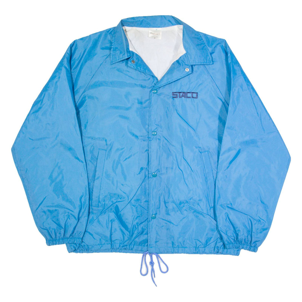 AUBURN SPORTSWEAR Workwear Mens Coach Jacket Blue 90s M