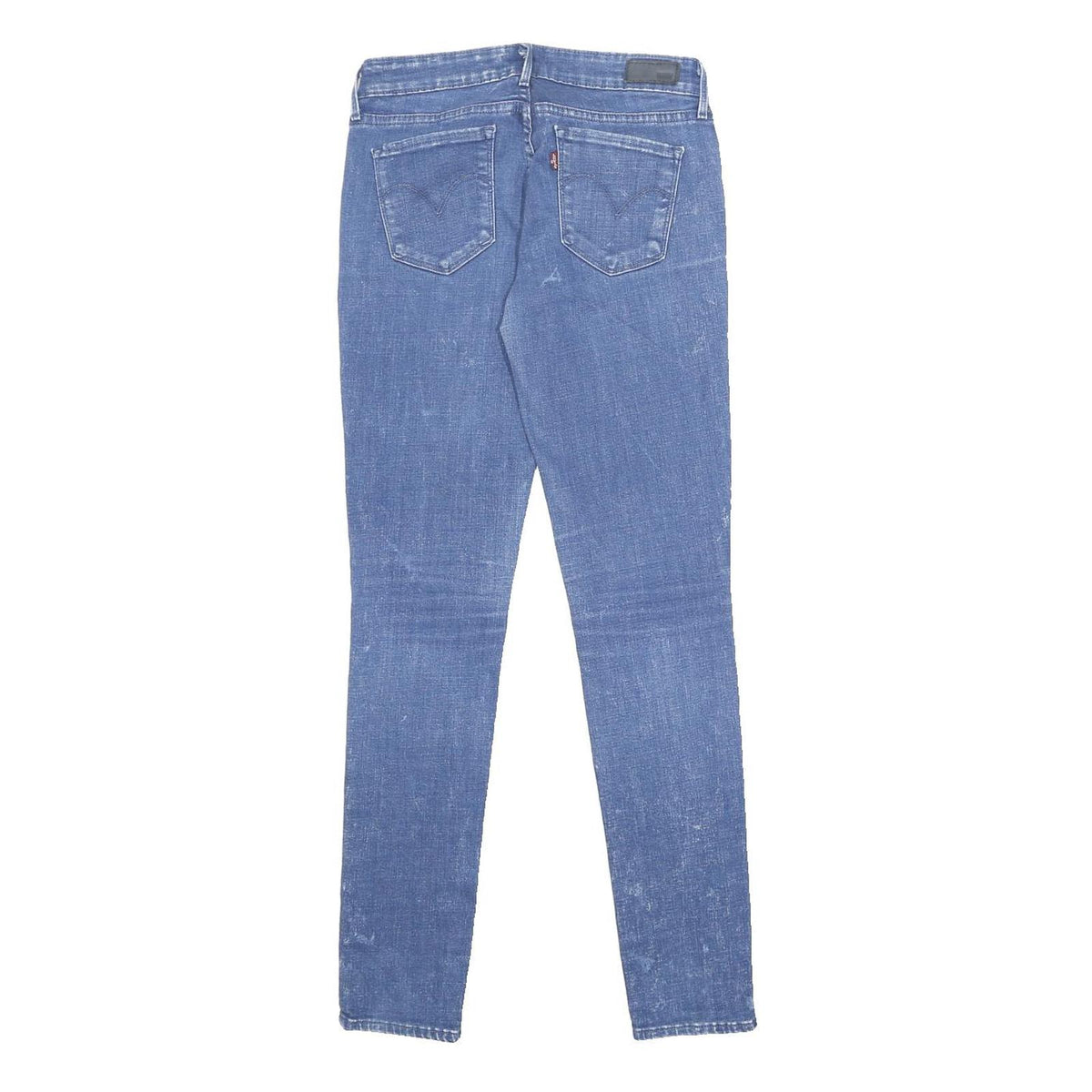 LEVI'S Womens Jeans Blue Slim Skinny Denim Medium W27 L32 Stretch Cotton Blend
