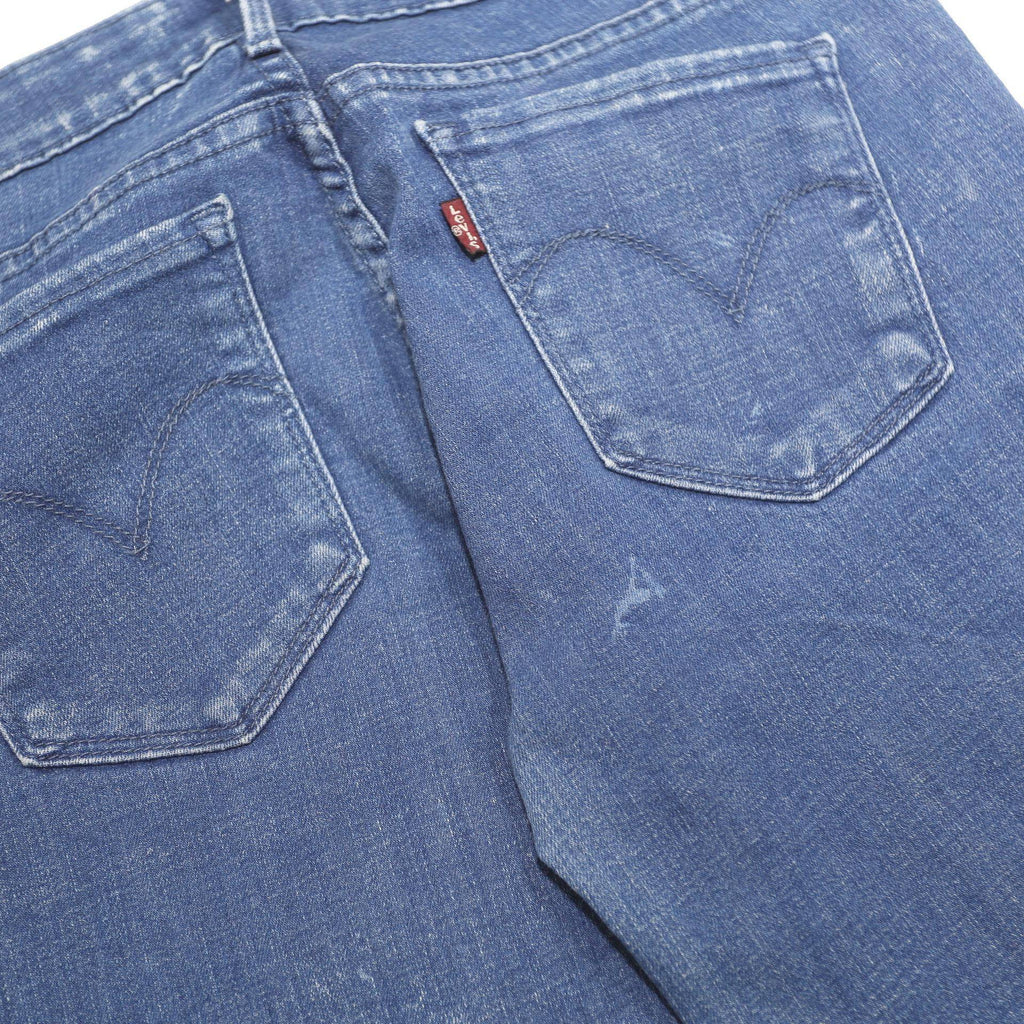 LEVI'S Womens Jeans Blue Slim Skinny Denim Medium W27 L32 Stretch Cotton Blend