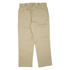 DICKIES Mens Trousers Beige Regular Straight W36 L30
