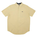 CHAPS Mens Shirt Yellow Check M