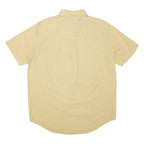 CHAPS Mens Shirt Yellow Check M