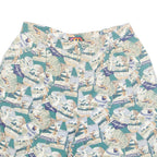 CHARTER CLUB Mens Casual Shorts Green Crazy Pattern S W30