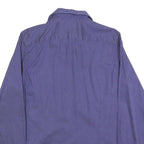 TED BAKER Mens Blue Shirt M Cotton Blend Casual Smart Workwear