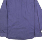 TED BAKER Mens Blue Shirt M Cotton Blend Casual Smart Workwear