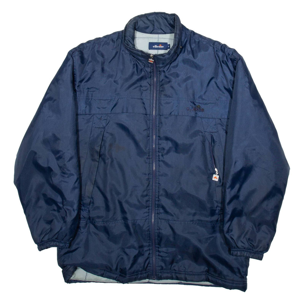 ELLESSE Mens Rain Coat Blue Nylon S