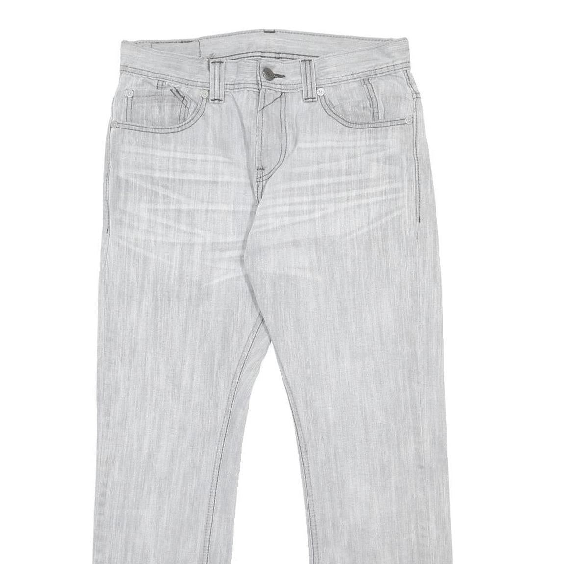 LEVI'S 511 Skinny Mens Jeans Light Blue Slim Denim W32 L30 Zip Cotton Blend