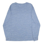 POLO RALPH LAUREN Mens Blue Long Sleeve Crew Neck Cotton T-Shirt L