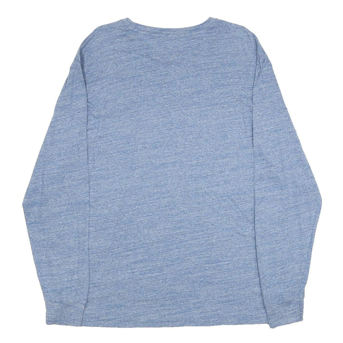 POLO RALPH LAUREN Mens Blue Long Sleeve Crew Neck Cotton T-Shirt L