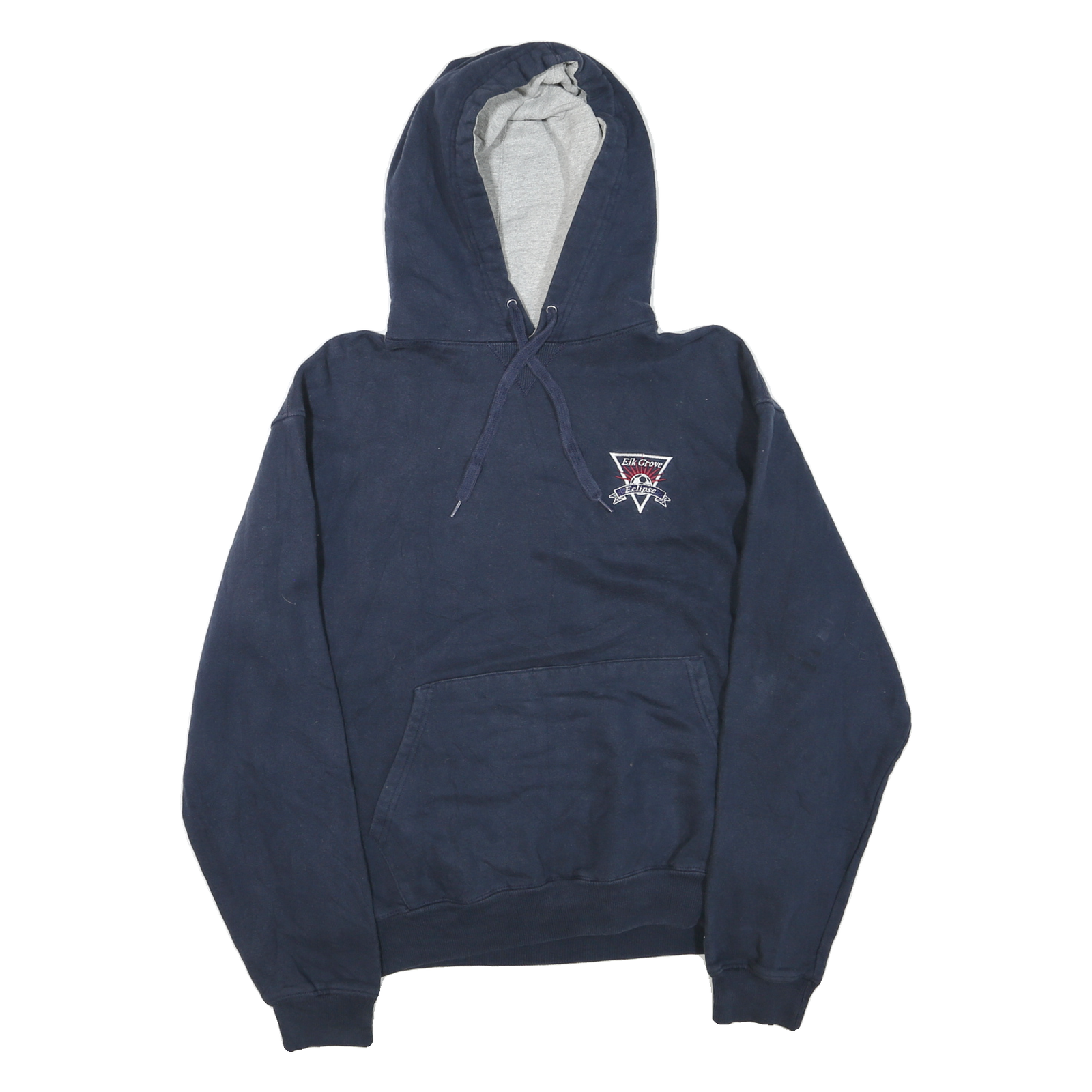 CHAMPION Mens Navy Hoodie M Cotton Blend Casual Pullover Sweatshirt