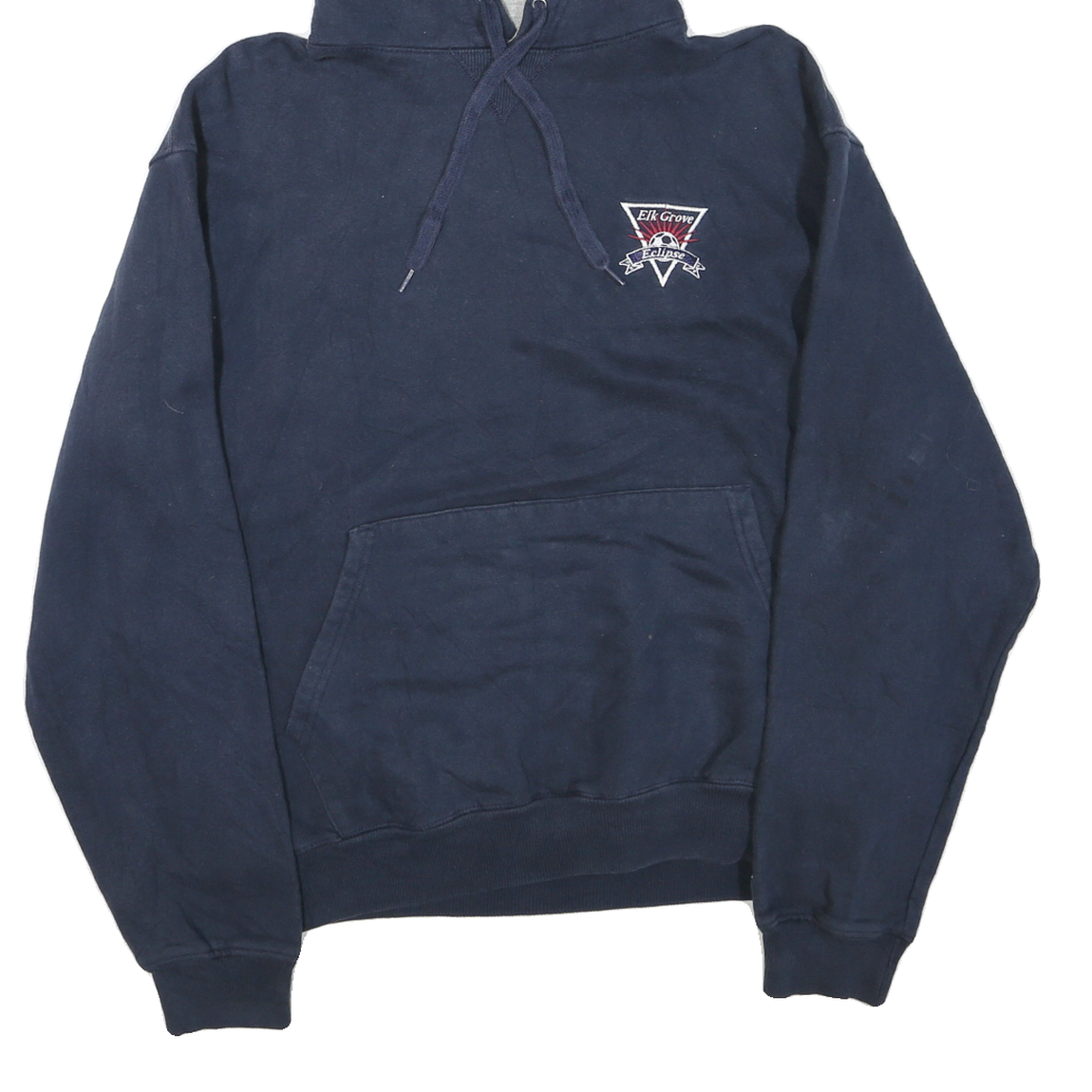 CHAMPION Mens Navy Hoodie M Cotton Blend Casual Pullover Sweatshirt