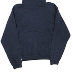 CHAMPION Mens Navy Hoodie M Cotton Blend Casual Pullover Sweatshirt