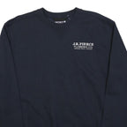 CARHARTT Mens Navy Blue Crew Neck M Cotton Blend Pullover Sweatshirt