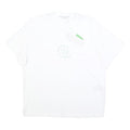 STELLA MCCARTNEY Womens White Organic Cotton Blend Graphic T-Shirt XS Short
