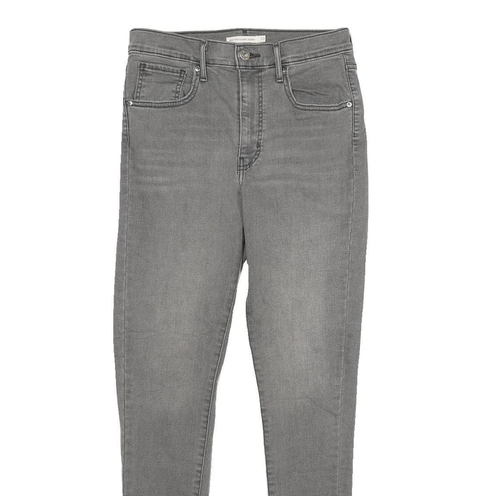 LEVI'S Womens Mile High Super Skinny Jeans Slim Skinny Denim Light W30 L30
