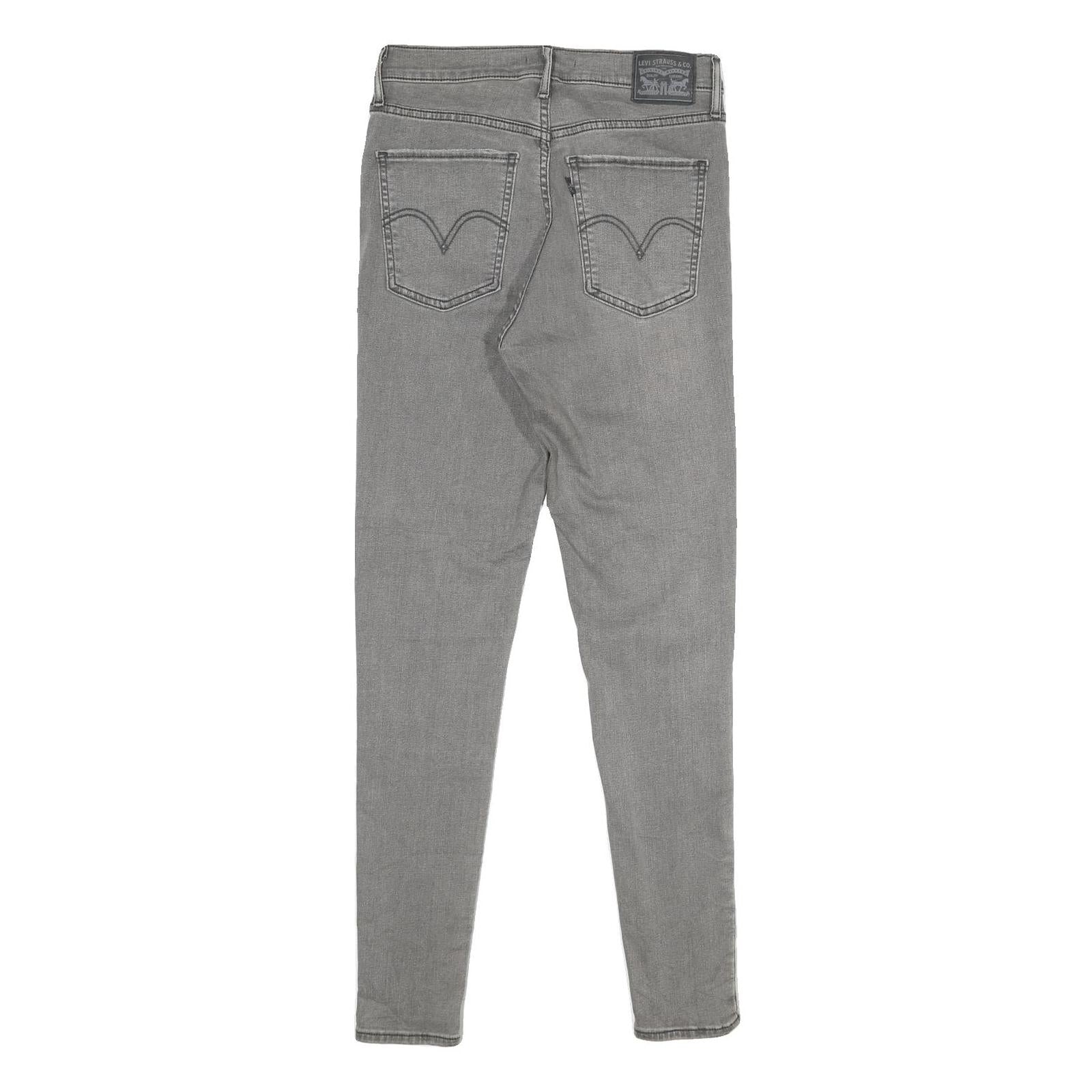 LEVI'S Womens Mile High Super Skinny Jeans Slim Skinny Denim Light W30 L30
