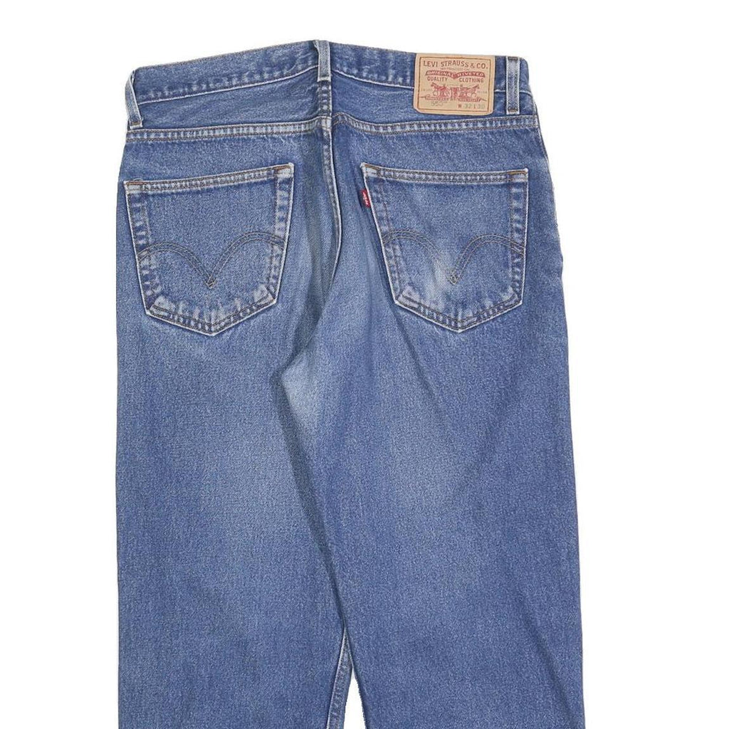 LEVI'S 550 Straight Mens Jeans Blue Relaxed Straight Denim Medium W32 L26