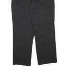 DICKIES Mens Cotton Blend Black Regular Fit Straight Leg Trousers W34 L29