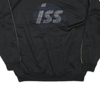 GEMS Mens Black & Yellow Logo Crew Neck XL Sports Style Sweatshirt