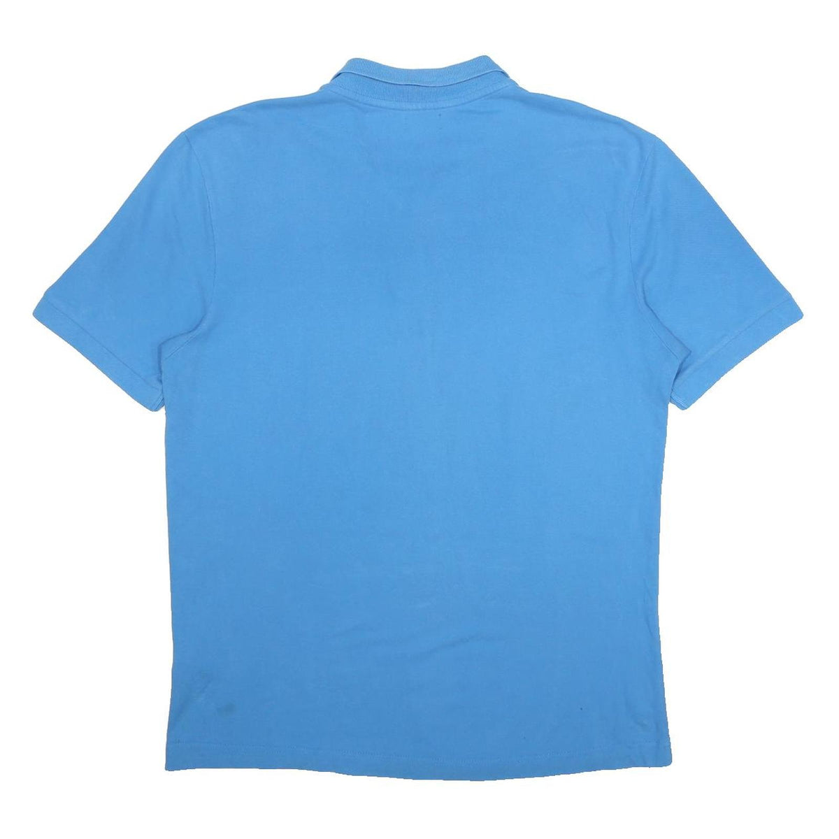 KAPPA Mens Blue Short Sleeve Plain XL Cotton Polo Shirt Logo Casual Sports