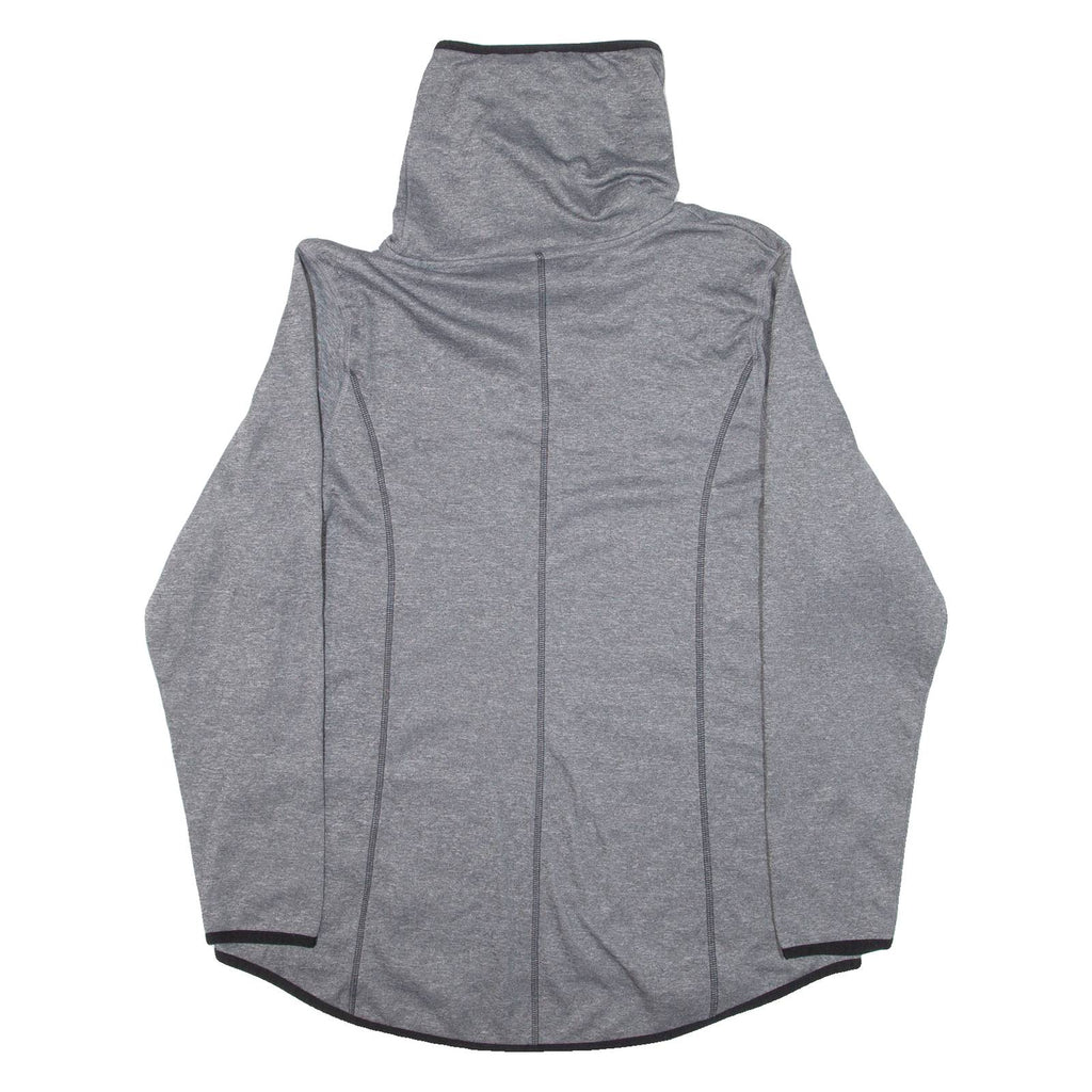 CHAMPION Womens Sweatshirt Grey High Neck XL