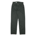 REPLAY Mens Regular Fit Black Cotton Blend Zip Trousers W27 L30 Classic Straight