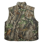 REMINGTON Mens Green & Brown Camouflage Reversible Jacket XL Cotton Blend Zip