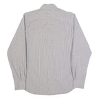 MASSIMO DUTTI Mens Shirt Red Check Long Sleeve L