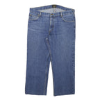LEE Mens Jeans Blue Regular Straight Denim Medium W37 L25 Classic Cotton Blend