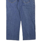 LEE Mens Jeans Blue Regular Straight Denim Medium W37 L25 Classic Cotton Blend